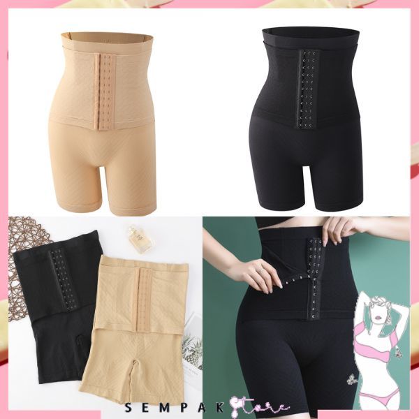 SS Korset Pengecil Perut 3 Kait Model Celana Pendek 6960 Highwaist Slim Pelangsing Perut dan Paha Ko
