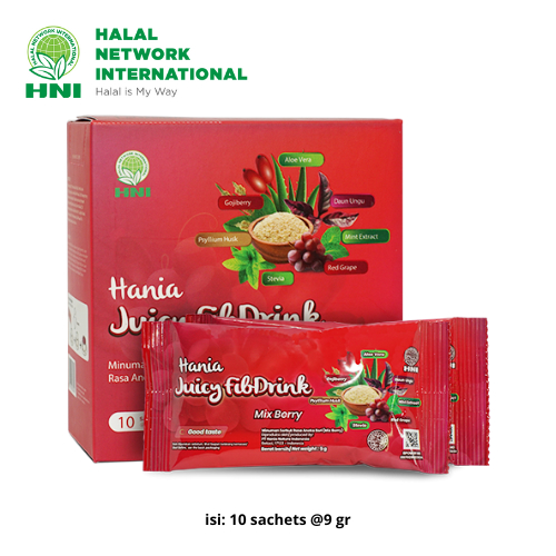 

HANIA JUICY FIBDRINK dari HNI Isi 10 sachets #HNI #Health Food & Beverage