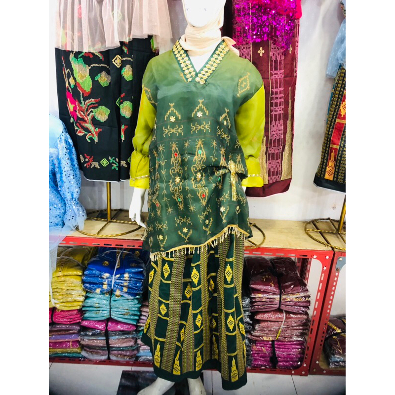 Baju bodo modern Bugis labbu khas Bugis Makassar