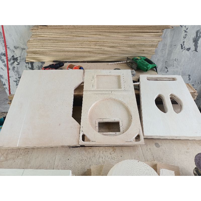 line aray 10 inch siap rakit