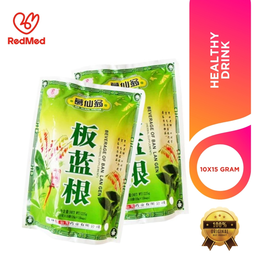 

GE XIAN WENG BAN LAN GEN BEVERAGE 10X15GR