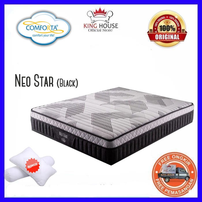 Comforta Kasur Neo Star (Hanya kasur) 160 180 200 90 100 120 140 #kinghouse