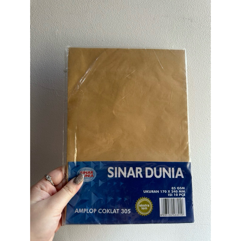 

(NEW) AMPLOP COKLAT 305 - 10 pcs