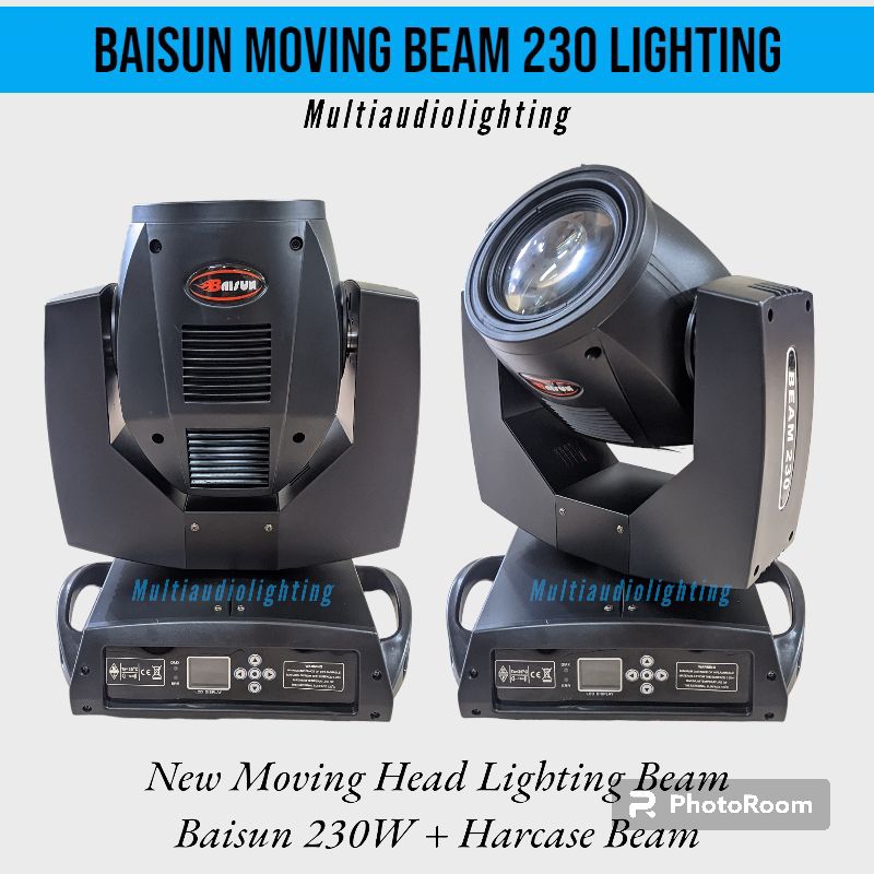 Beam 230 Baisun New Moving Head Lighting Untuk Lampu Panggung
