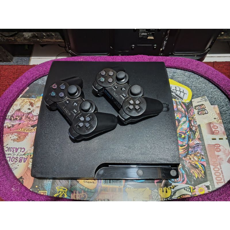 ps3 slim 500gb like new seri 30xx