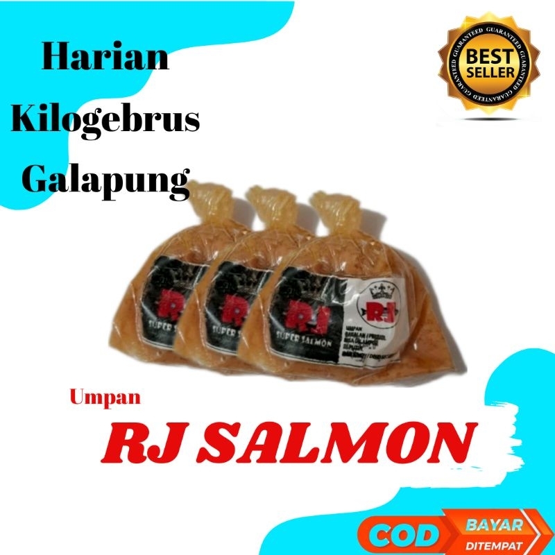 Umpan RJ Salmon Amisan Mancing Ikan Mas Super Gacor