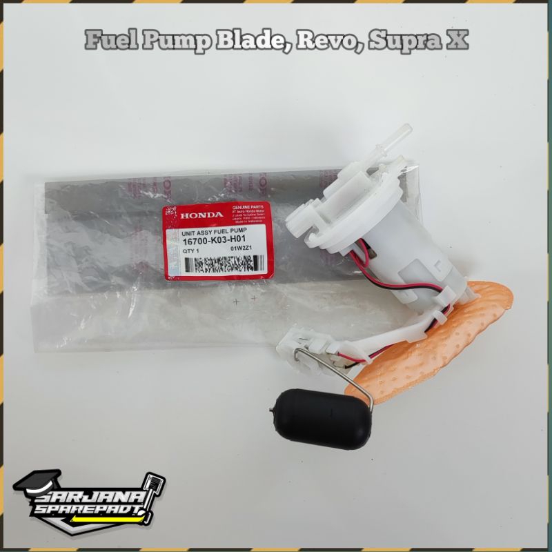 Fuel Ful Pump Pompa Bensin Motor Honda Blade Revo Supra X 125 Fi Injection Injek Injeksi
