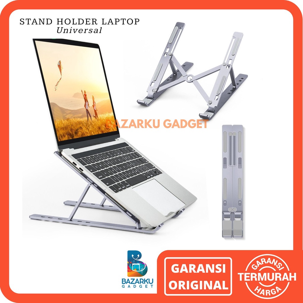 TerlarisStand Laptop Aluminium Stand Holder Laptop Stand Holder Ipad Stand Holder Tablet Stand Laptop Portable