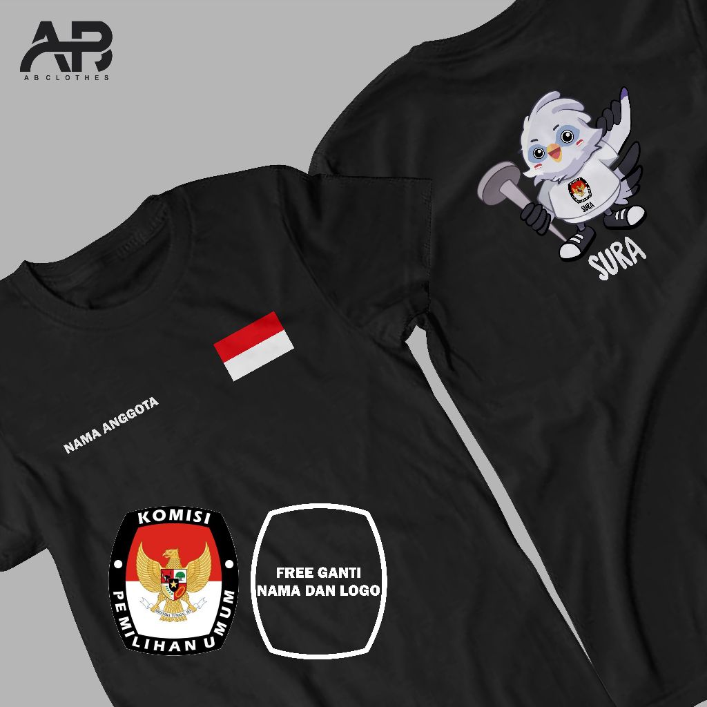 Kaos KPU Sura Sulu 2024