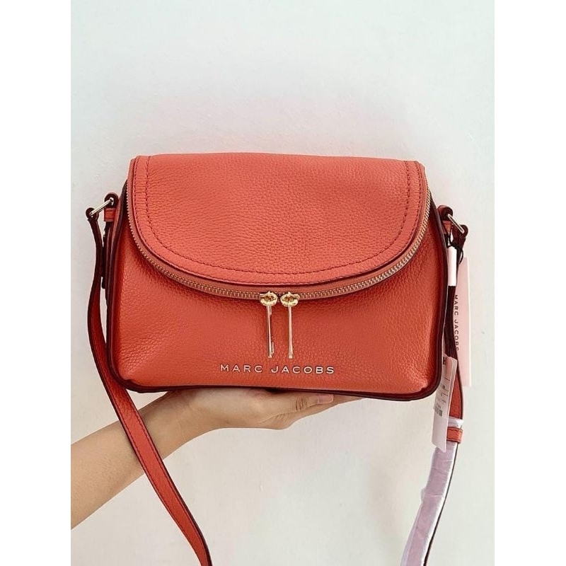 Marc Jacobs The Groove Messenger Bag Leather Burnt Sienna