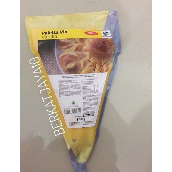 

Stk banyak Paletta Vla Vanilla 5 gr Zeelania Saus Vla Vanila MKM