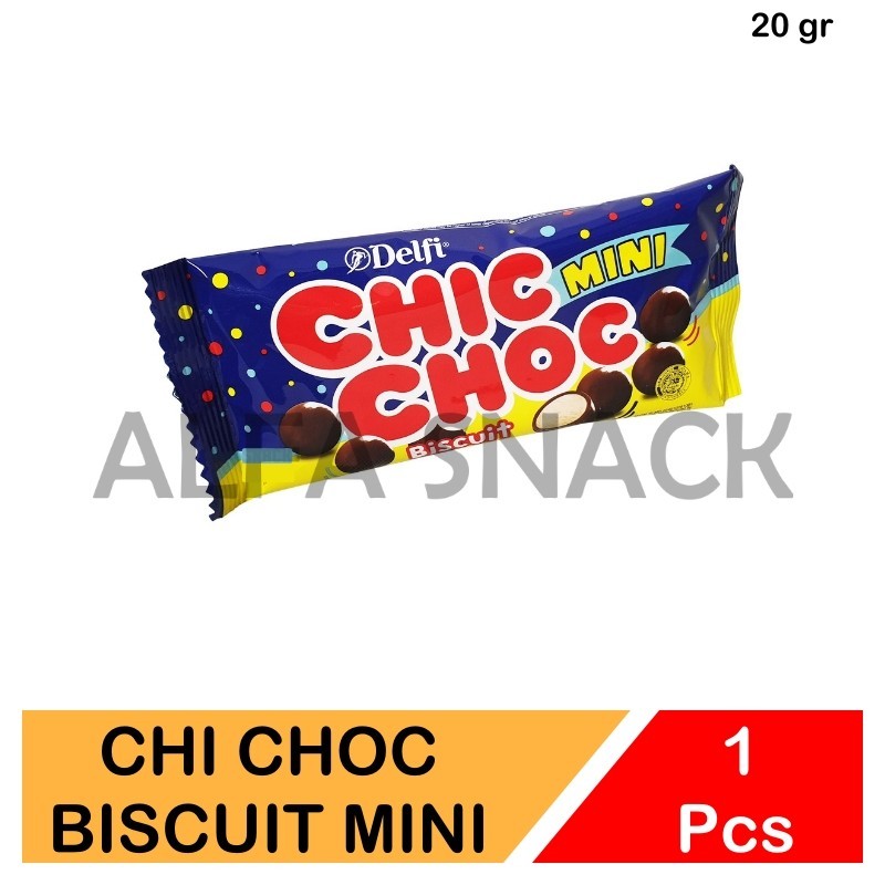 

Delfi Chic Choc Mini Coklat Biskuit 20 gram