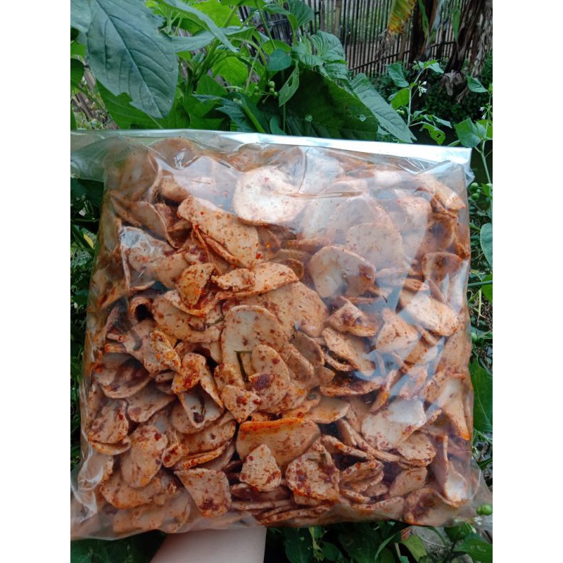 

3kg Basreng Bulat Pedas Daun Jeruk Basreng Koin Original Pedas manis