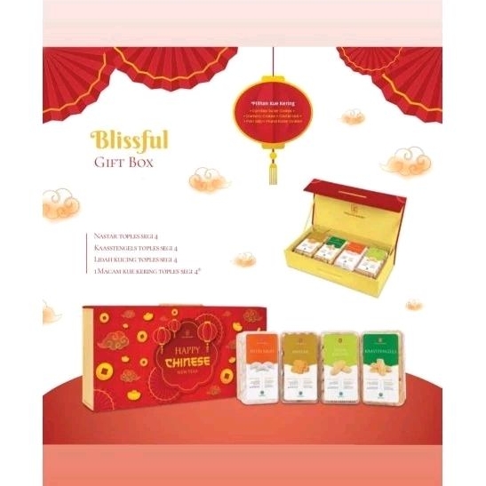 

Holland Bakery - Blissful Gift Box Hampers Chineese New Year / Imlek