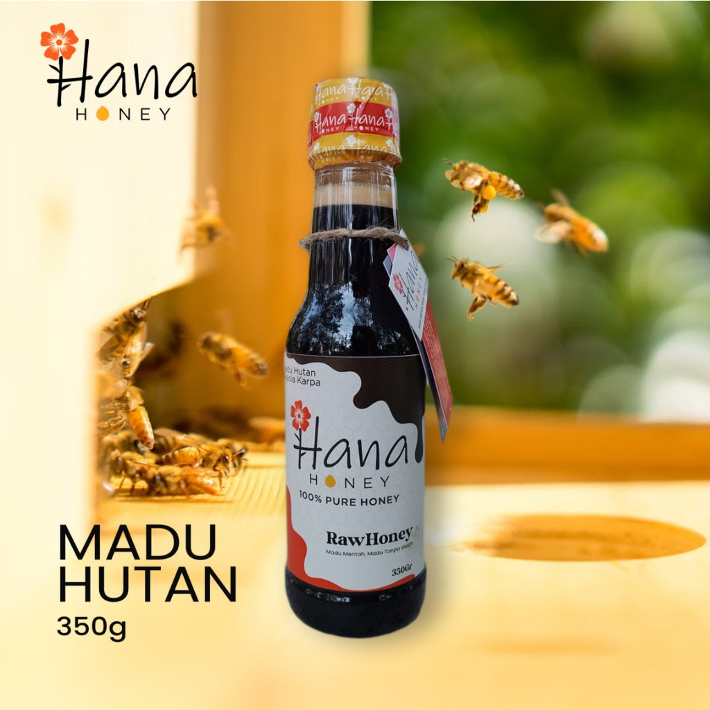 

Madu Hutan 350g Raw Honey Hana Honey Madu Mentah Madu Murni Madu Kesehatan