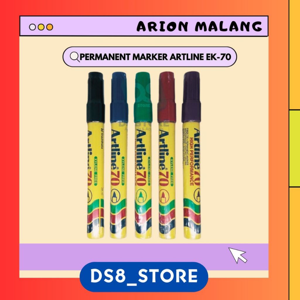 

SPIDOL PERMANENT BESAR MARKER EK-70 ARTLINE
