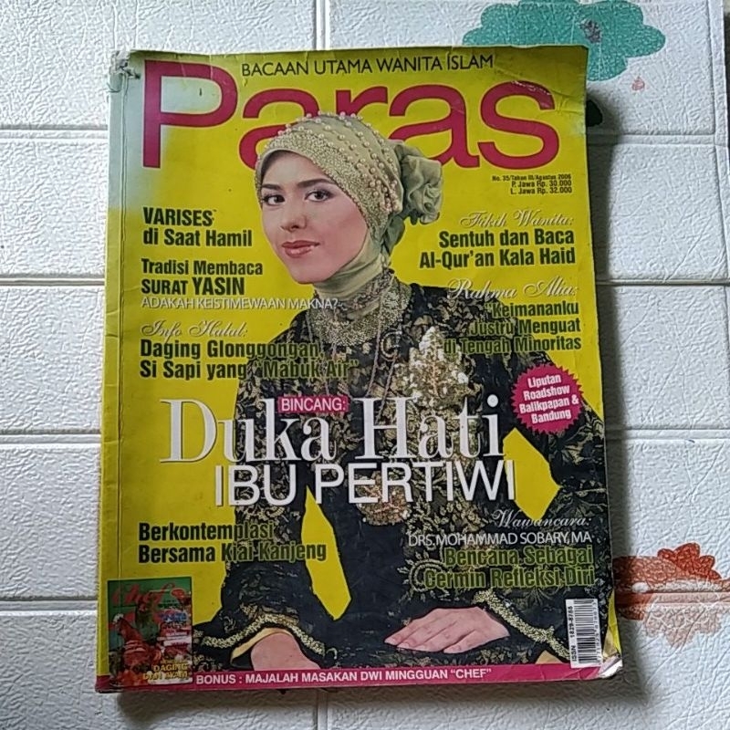 MAJALAH PARAS. AGUSTUS 2005