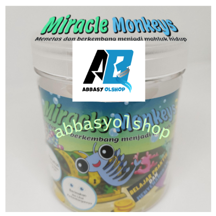 Peliharaan Hidup Ajaib menetas dalam 1 hari - Sea Monkeys / Monyet Laut Ajaib