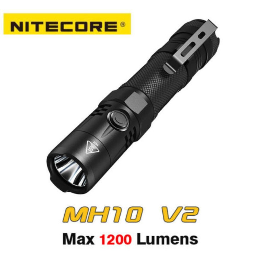 Promo NITECORE Senter LED Tactical Mini Flashlight Super Terang