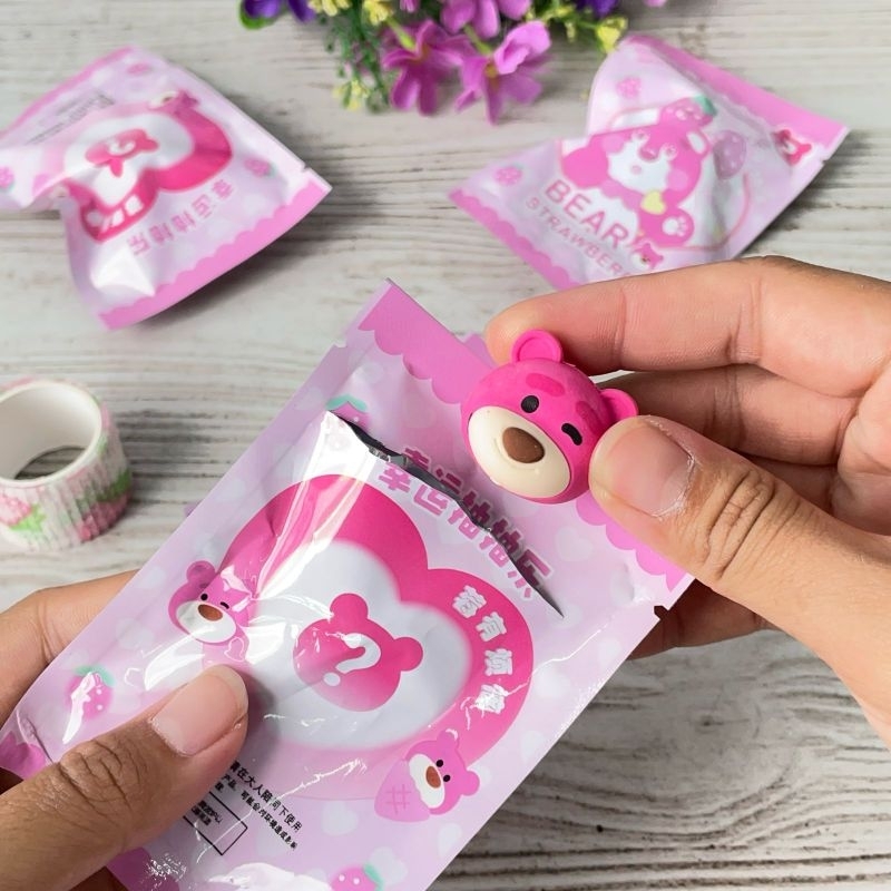 

Penghapus Mistery Bag Lotso Penghapus Beruang Pink Lucu Alat Tulis Sekolah Kantor Lucu Unik Termurah