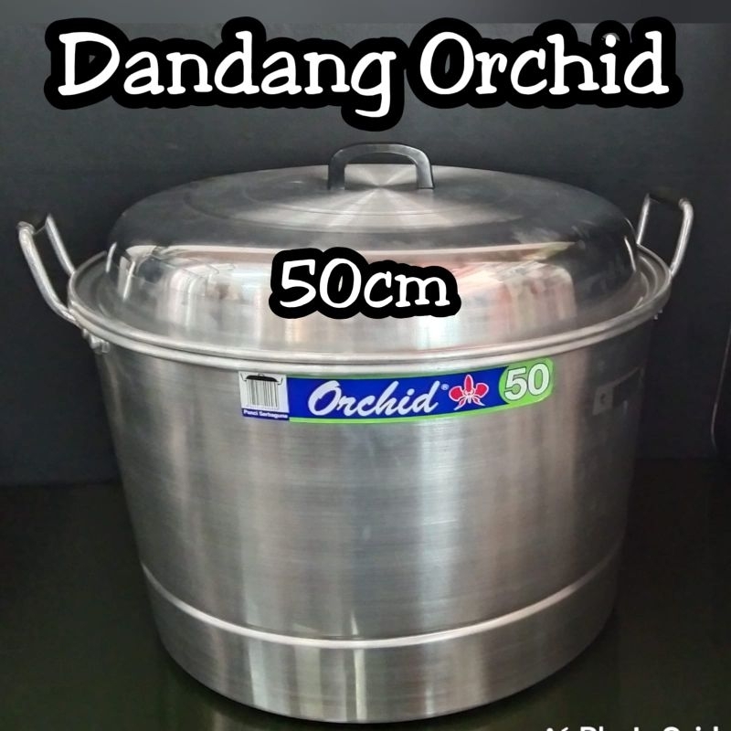 Dandang Serbaguna Langseng Nasi Orchid 50cm 15 liter