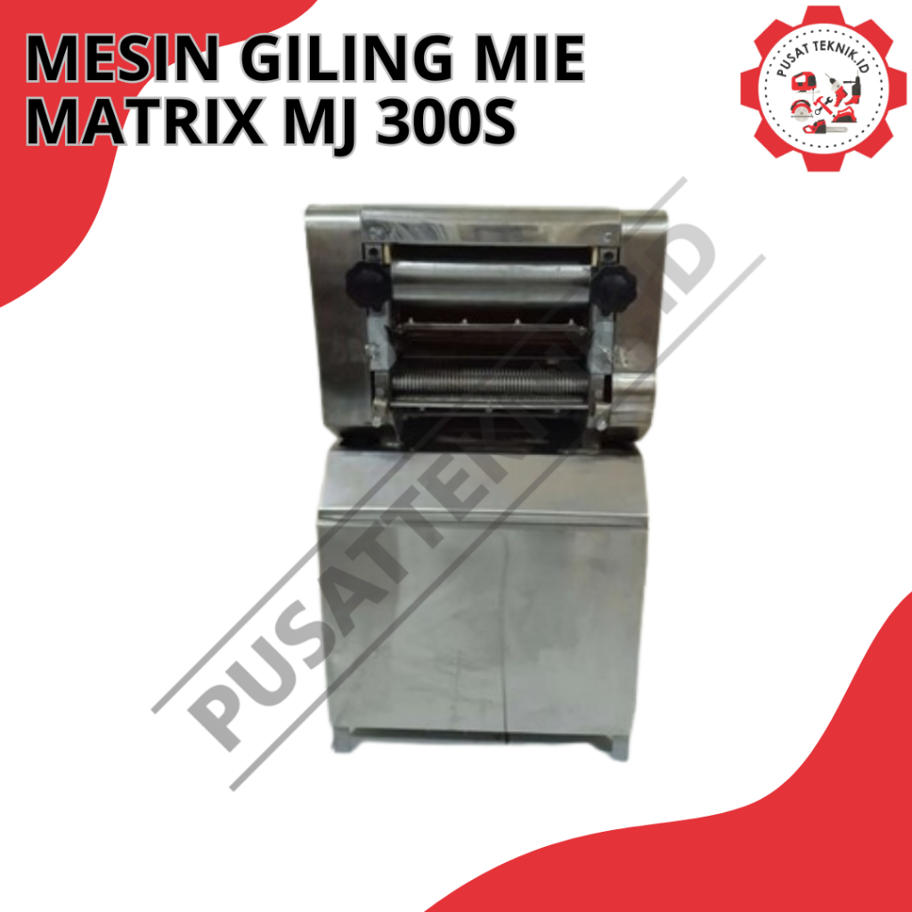 MESIN GILING MIE LISTRIK MATRIX MJ300S NOODLE PASTA MAKER MESIN PEMBUAT MIE MATRIX MJ 300S