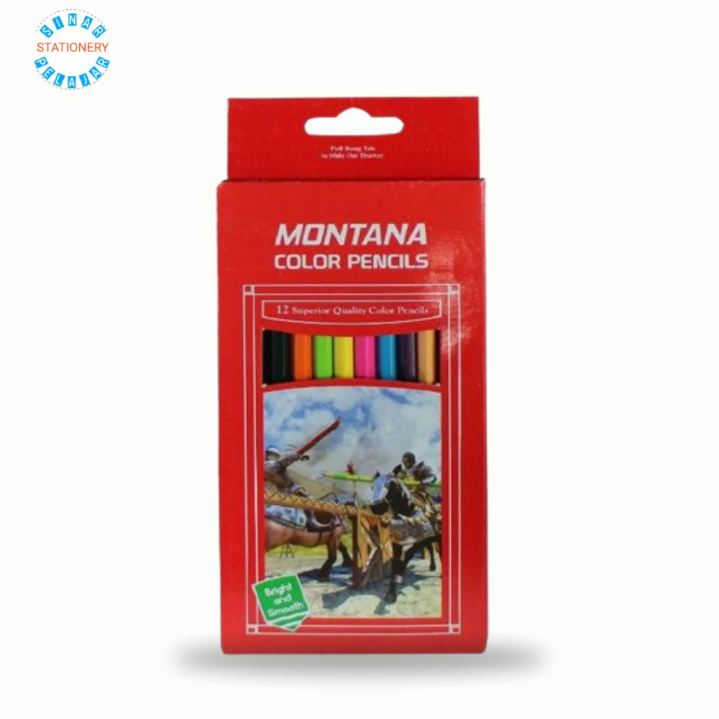 

color pencil/pensil warna montana isii 12 warna