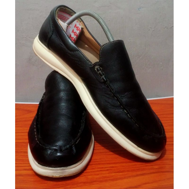 Sepatu Slip on kulit HAWKINS Original
