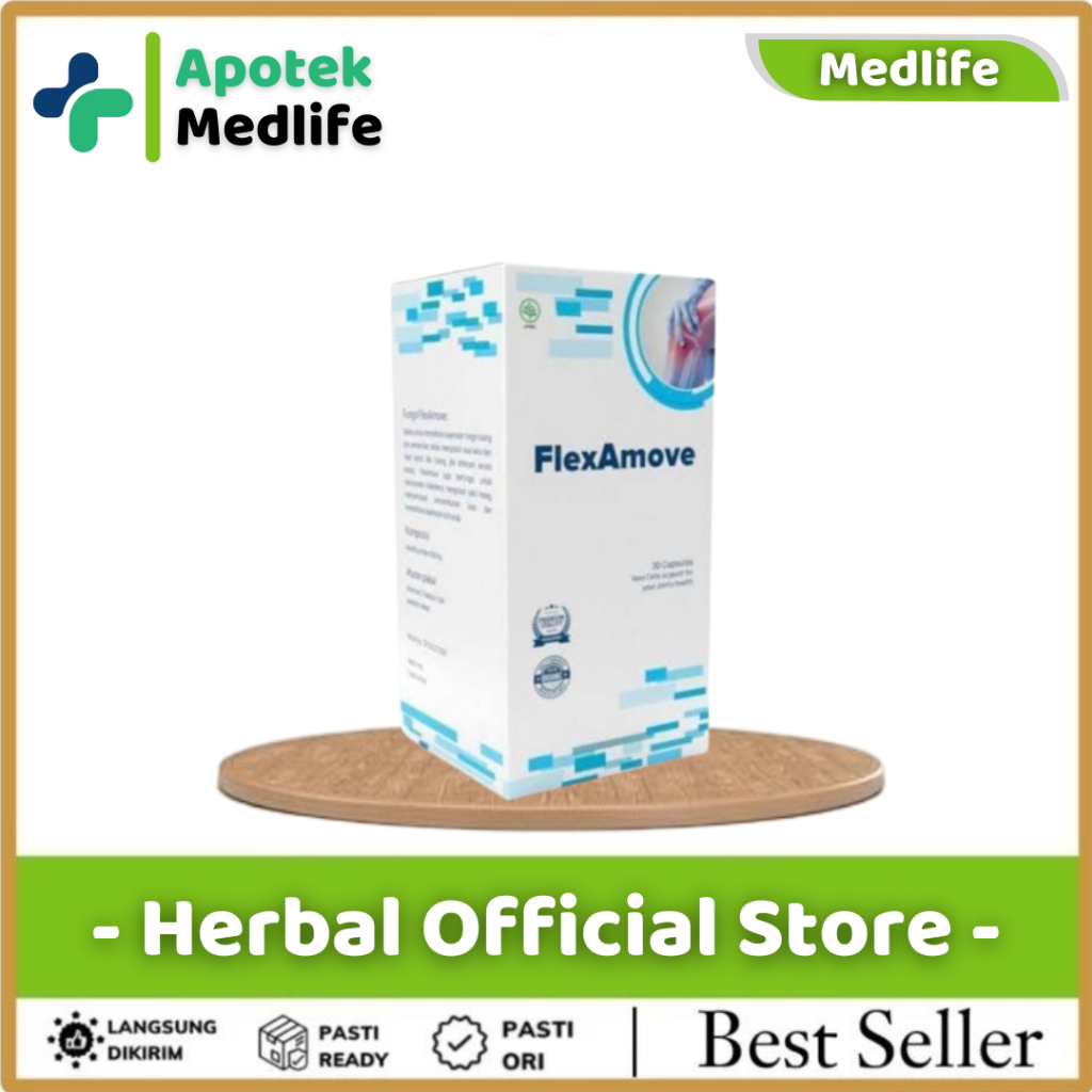 Flexamove Original Suplemen Persendian Flex Amove Obat Tulang & Sendi Herbal