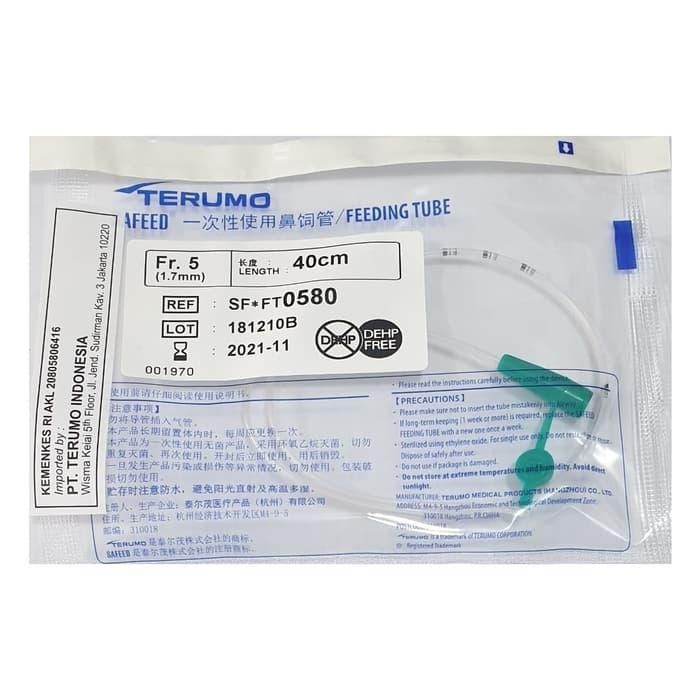 Selang NGT Terumo Fr 5-40 / Feeding Tube Terumo / Selang Makan Terumo