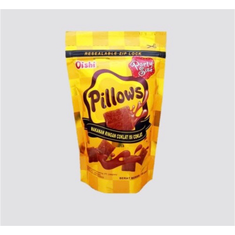 

Oishi Cokelat Pillows Snack 100 gram