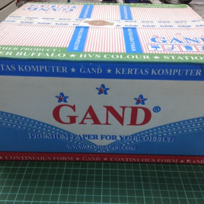 

Continous Form 9.5 x 11 6 Ply K6 bagi 2 WARNA GAND