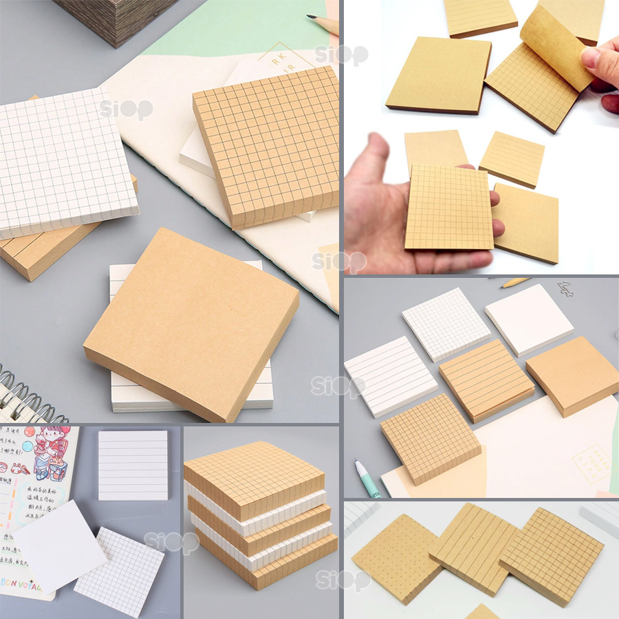

Memo Pad Mini Vintage Memopad Notes Pads 6cmx6cm Isi 75 Lembar