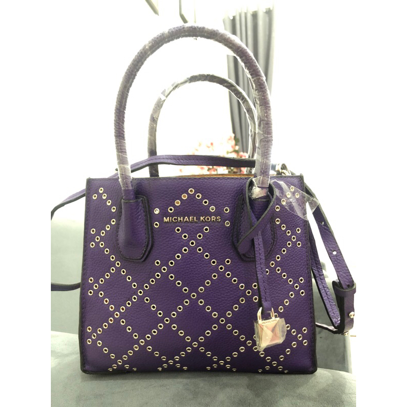 TAS MK MICHAEL KORS MERCER GROMMET MESSENGER