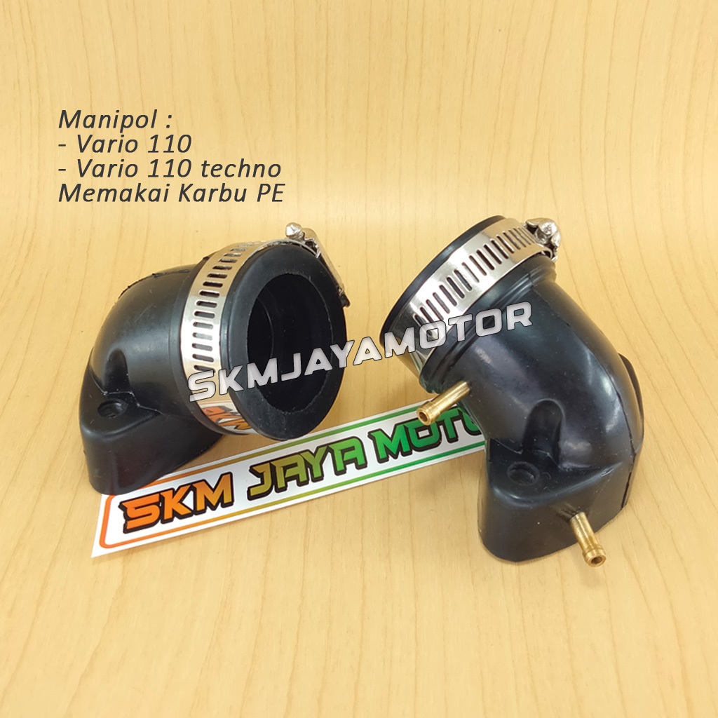 INTEK MANIFOLD MANIPOL VARIO 110 MEMAKAI KARBU PE24 PE26 PE28