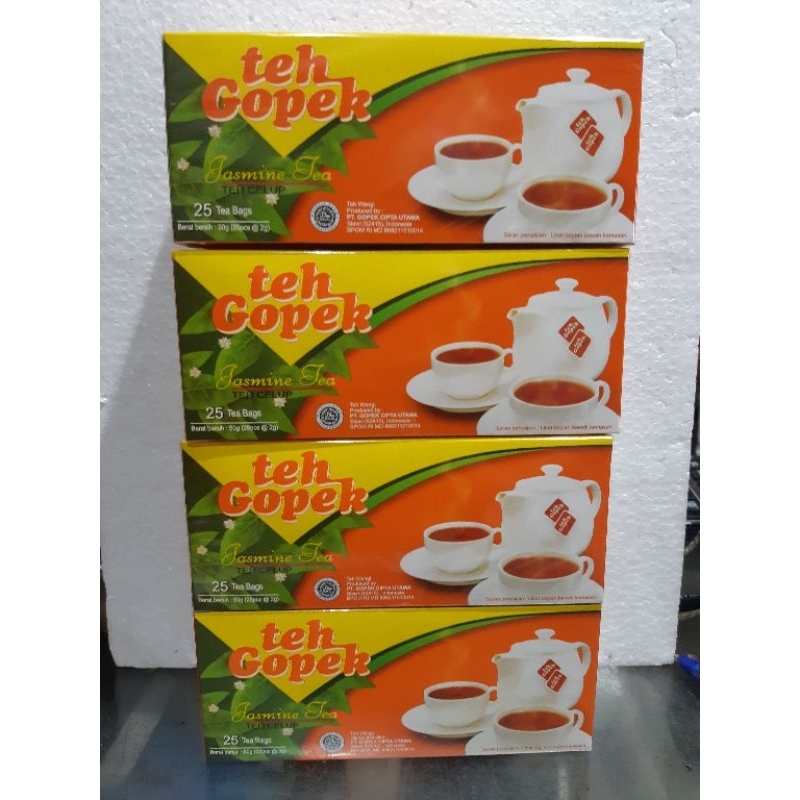 

Teh gopek melati celup isi 25