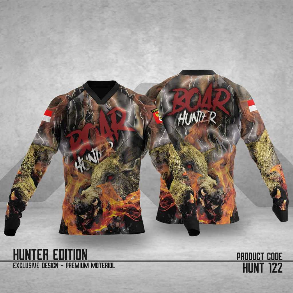 KAOS JERSEY PERBAKIN HUNTING BERBURU HNT 122