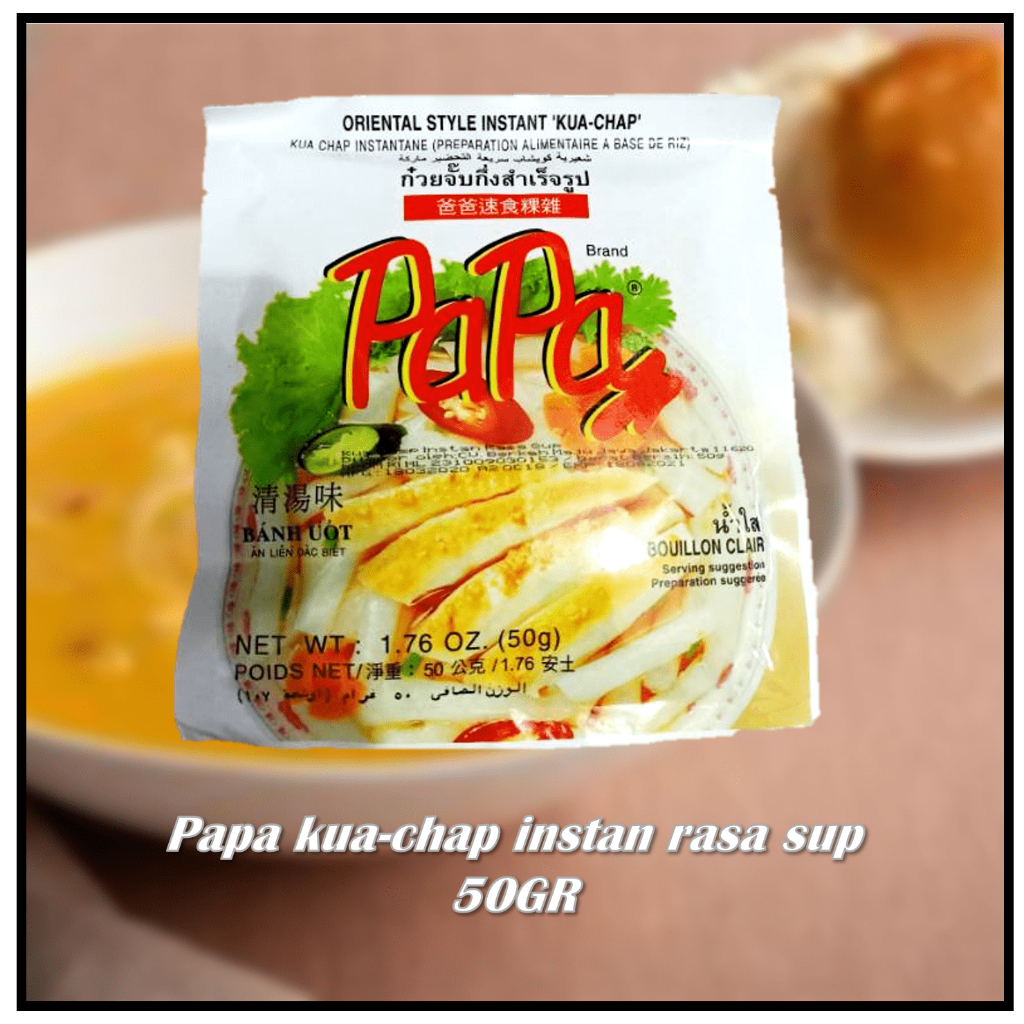 

Papa kua-chap instan rasa sup 50g