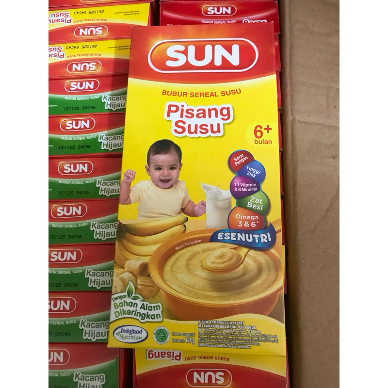 SUN Bubur Bayi Rasa Pisang Susu