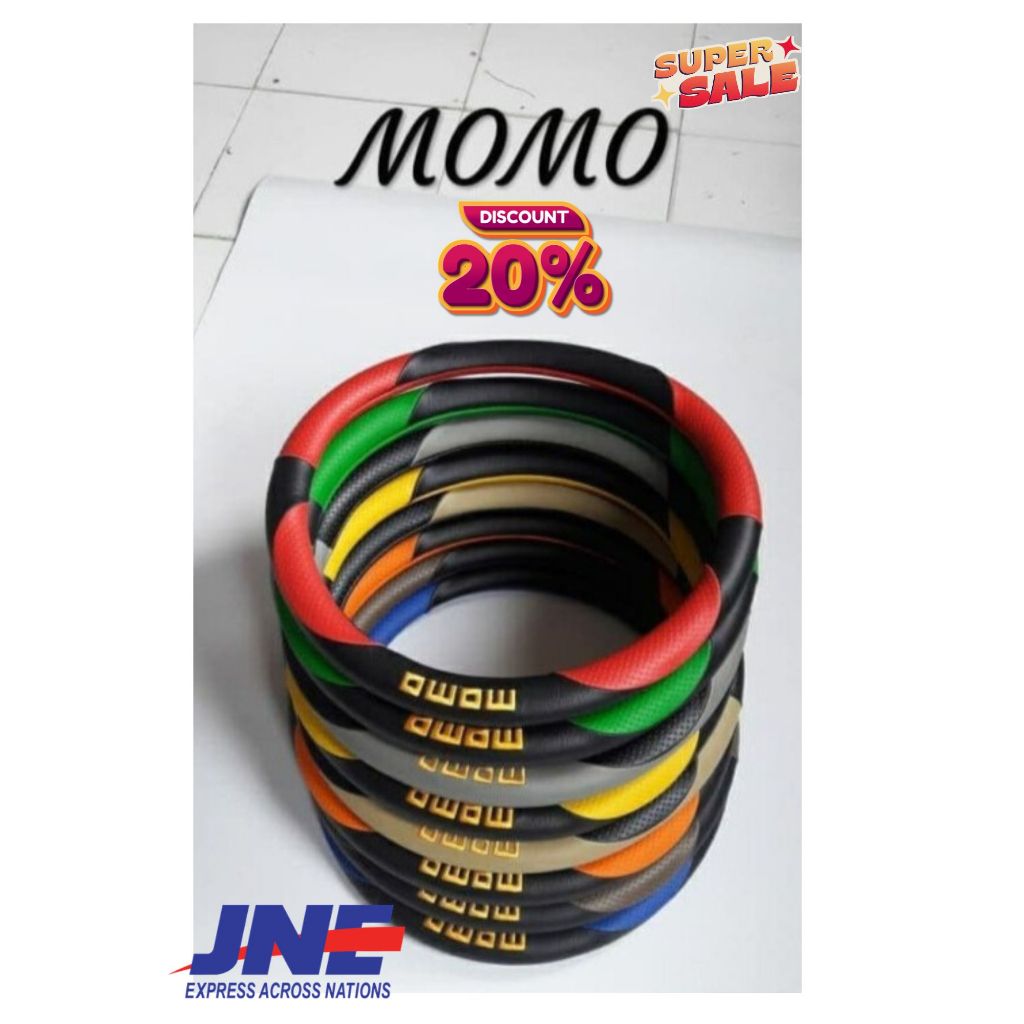 Cover Stir Momo / Sarung Stir Mobil Momo Steering Wheel Promo
