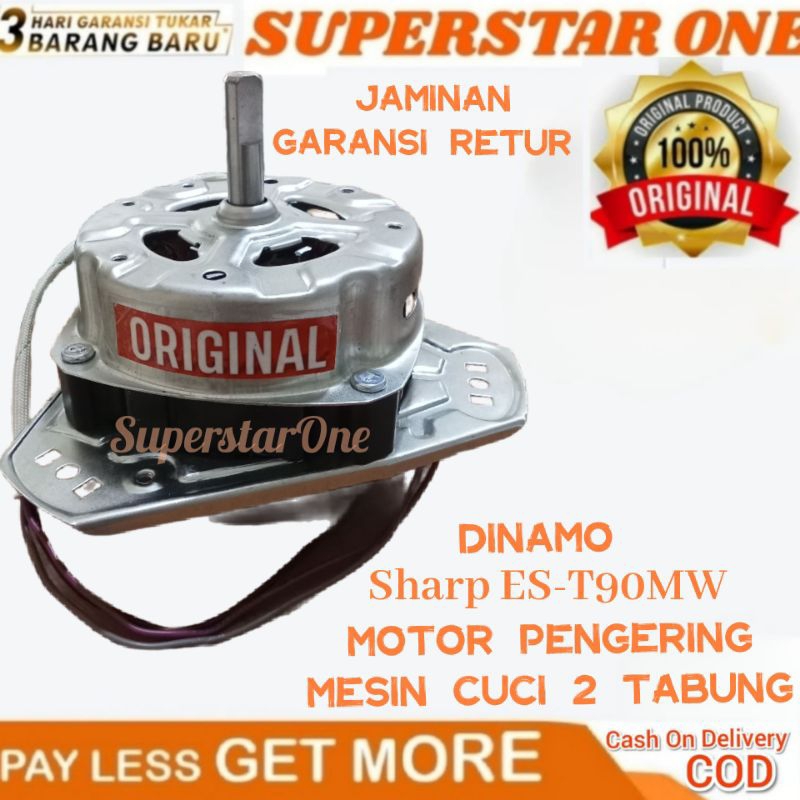 Dinamo Sharp ES-T90MW Motor Pengering Mesin Cuci 2 Tabung
