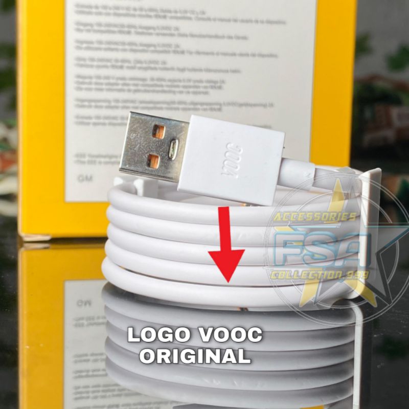 Kabel Data Realme Ori Micro Usb Super VOOC DART Fast Charging REALME 3 Pro/ 0PP0 F9 PRO/ F11 PRO/F1 
