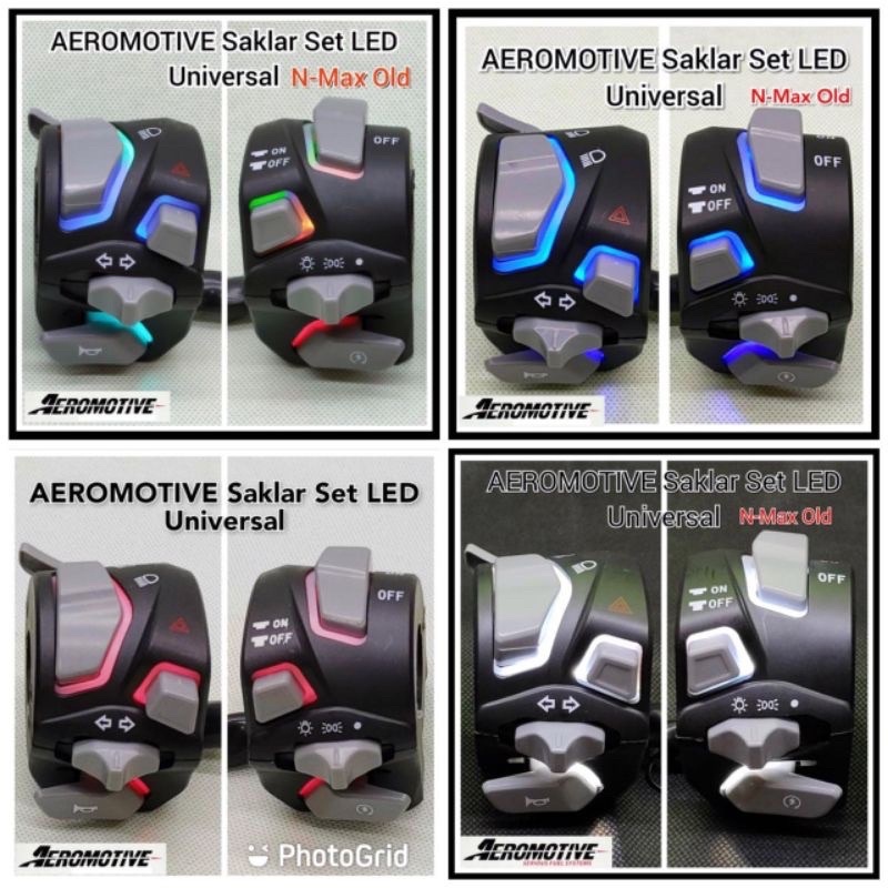 SAKLAR NMAX OLD TRANSFORMER VIETNAM SET KANAN KIRI LAMPU+HAZARD NMAX OLD VARIO 125 150 HOLDER SAKLAR