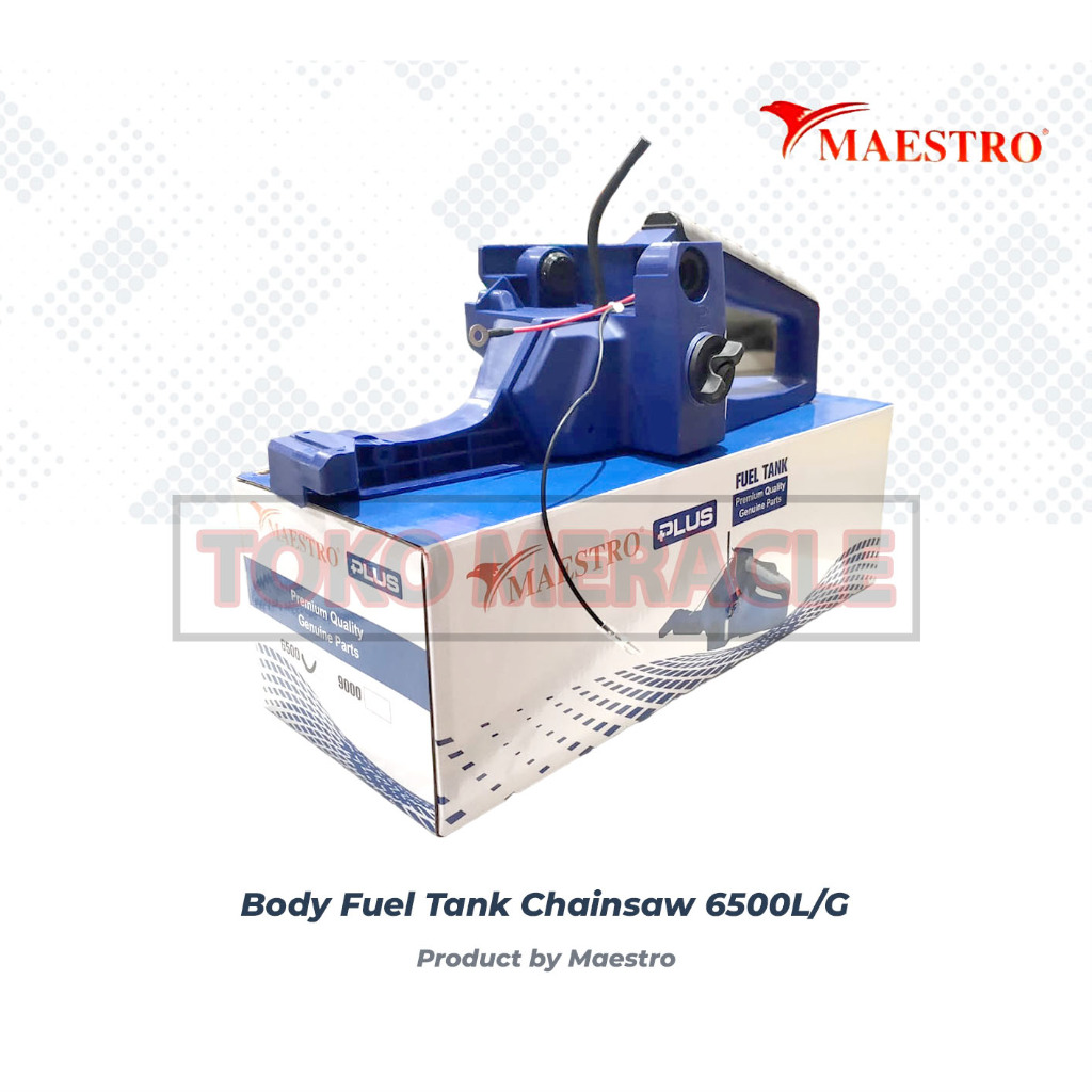 [ORIGINAL] Maestro Body Fuel Tank 6500L/G -  Tangki Handle Belakang Senso Gergaji  Graji Kayu 22" 65