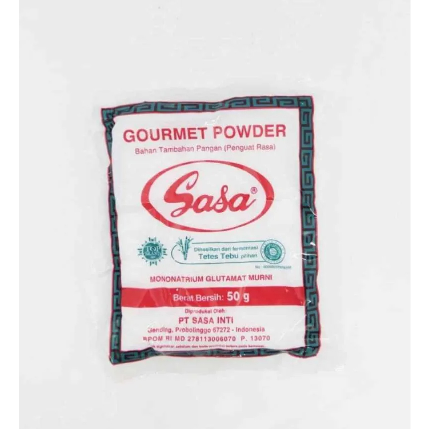 

SASA 50 gr Penyedap Rasa Makanan Sachet Micin Vetsin MSG Gurih