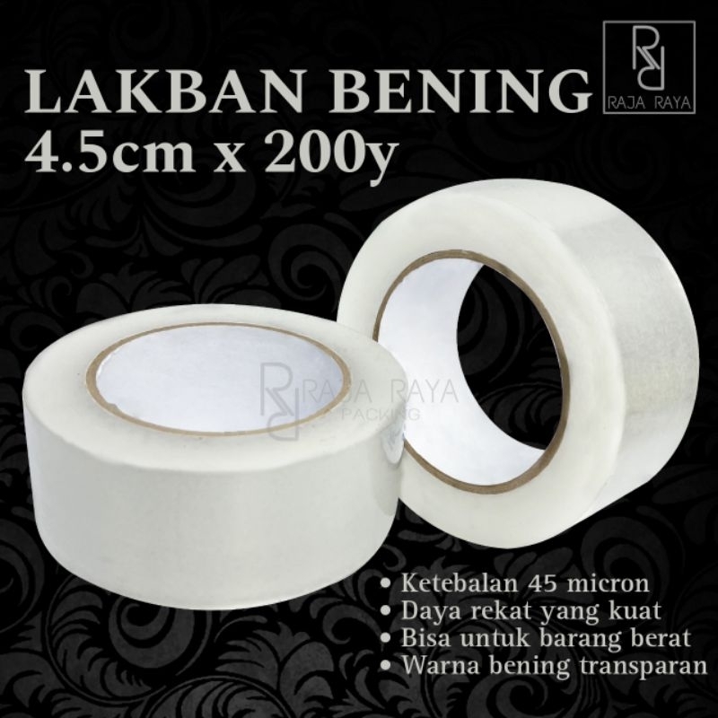 

[⚜️RR⚜️] LAKBAN BENING JUMBO 4.5cm x 200y - 500y PACKING OLSHOP/ LAKBAN JUMBO BENING 2inch