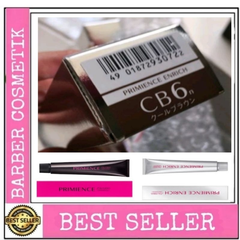 cat rambut shiseido hair color shiseido CB 6 pewarna rambut shiseido