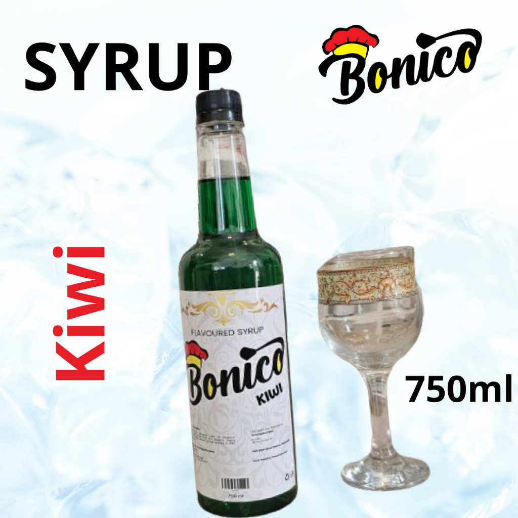 

KIWI BONICO Premium Flavored Drink Syrups 750ml liquid sirup minuman cafe resto