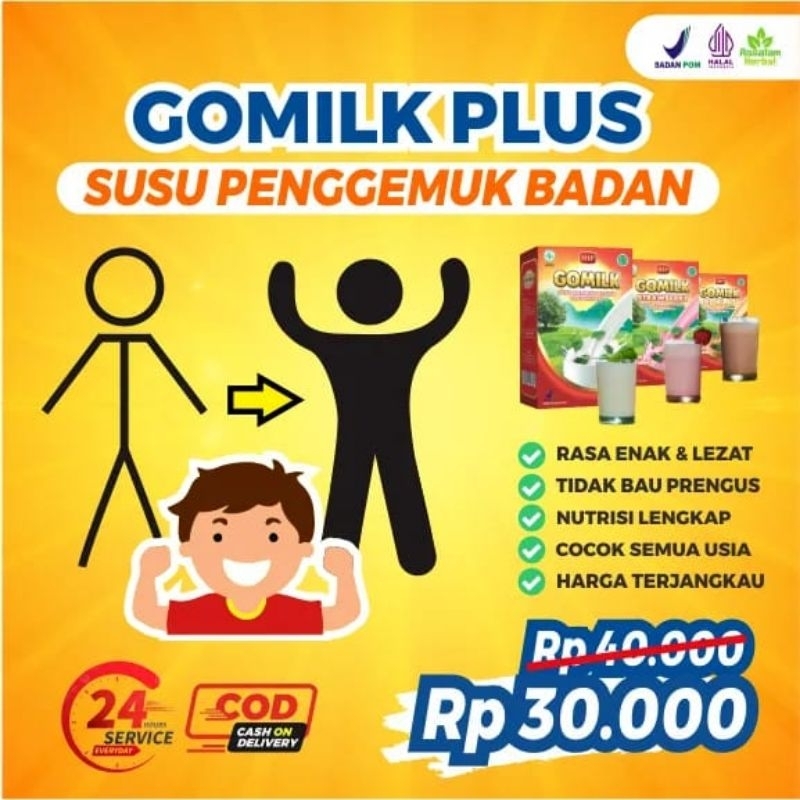 

GOMILK susu kambing etawa bubuk ORIGINAL 100% 200gr