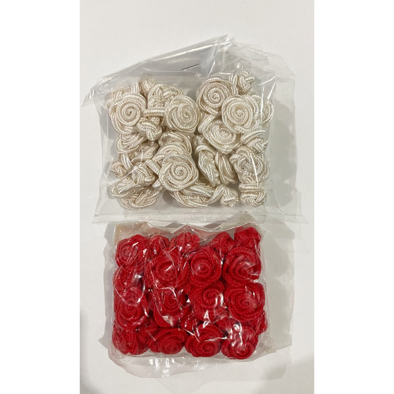 Kancing Shanghai model mawar per lusin